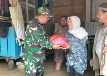 Banjir di Bantaran Sungai Sangatta Belum Surut, Warga Diminta Waspadai Hewan Buas
