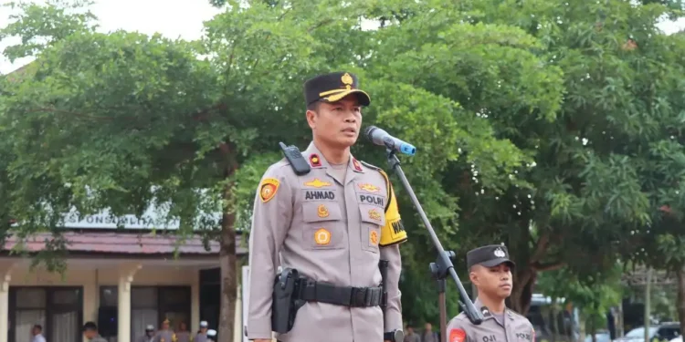 Apel Operasi Keselamatan Mahakam 2025 Digelar Polres Kutim