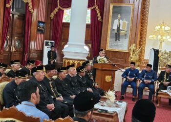 Ketua FKDM Sampaikan Selamat atas Pelantikan Kepengurusan Pemangku Adat Kutai di Kutim