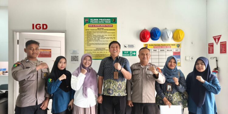 Klinik Polres Kutim Lolos Rekredensialing BPJS Kesehatan