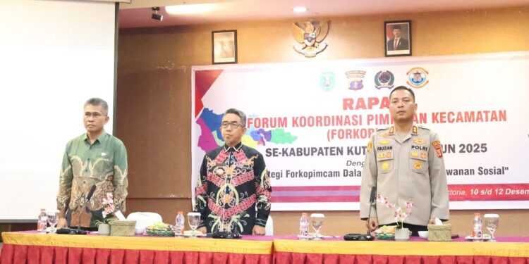 Forkopimcam 2025 Digelar Dua Hari, Pemkab Kutim Soroti Kompleksitas Tantangan Keamanan Daerah