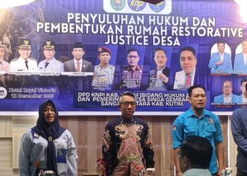 Pemkab Kutim Resmikan Rumah Restoratif Justice di Singa Gembara