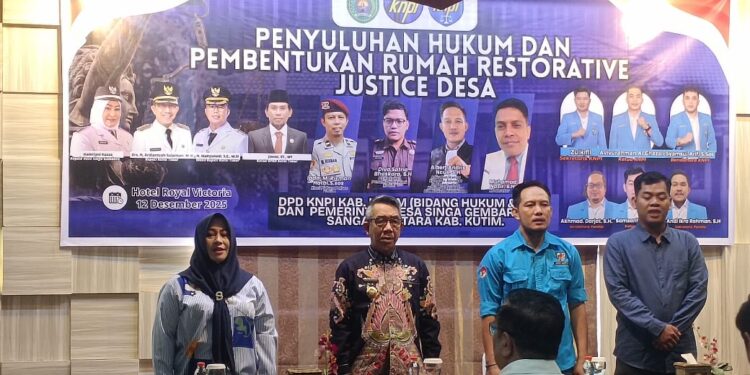 Pemkab Kutim Resmikan Rumah Restoratif Justice di Singa Gembara