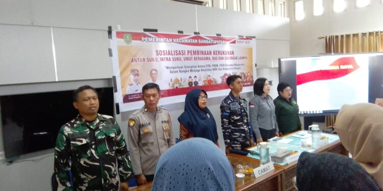 Perkuat Keutuhan NKRI, Kecamatan Sangatta Utara Gandeng FKUB, FKDM dan FPK